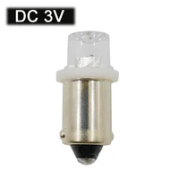 dc 3v 9mm bayonet type lamp beads concave led light source white red green yellow blue colors instrument indicator lighting