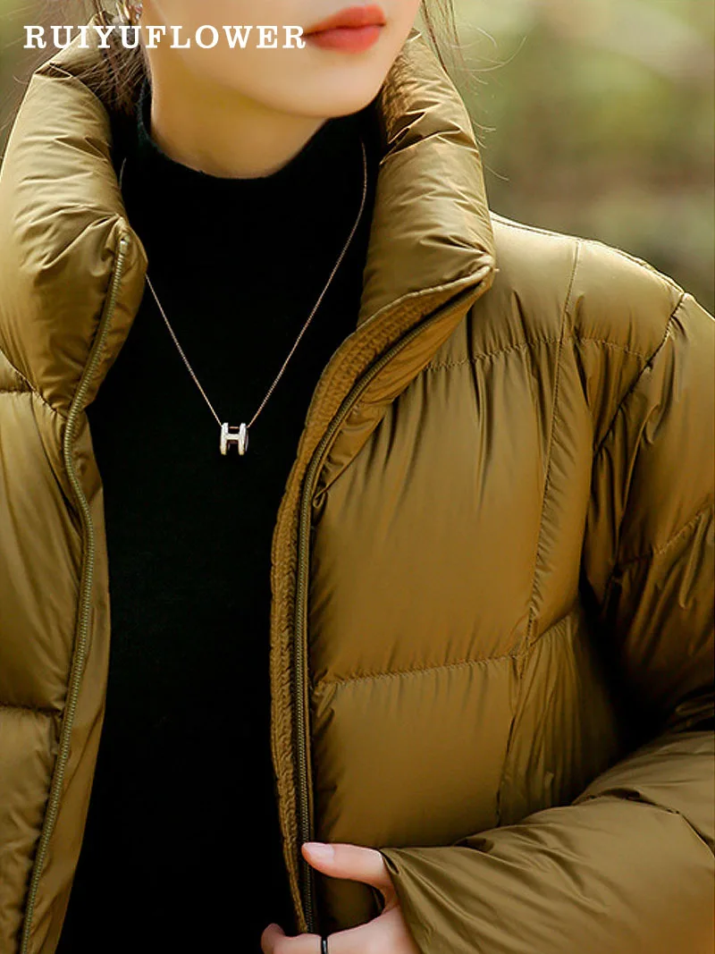 Рисунок 2 - Женская тонкая куртка на утином пуху