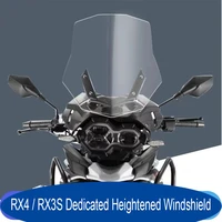 new motorcycle fit cyclone rx4 rx3s heightening windshield windscreen wind screen deflector for zongshen cyclone rx3s rx4