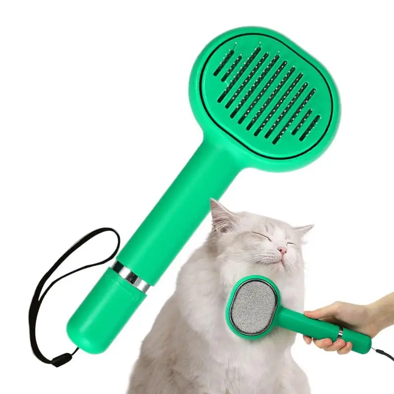 

Pet Grooming Tools Portable Deshedding Tool Removes Knots And Tangled Hair Handheld Undercoat Dematter Rake Grooming Tools For
