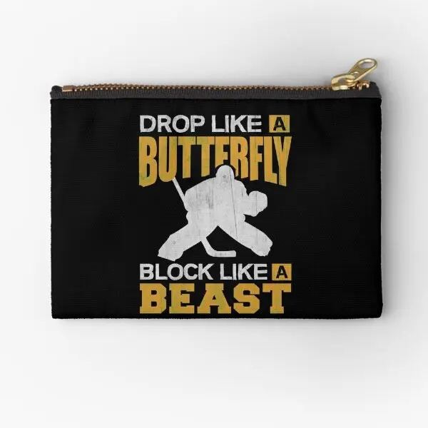 Хоккейный подарок Golie как чудовище мешочки на молнии сумка носки кошелек нижнее