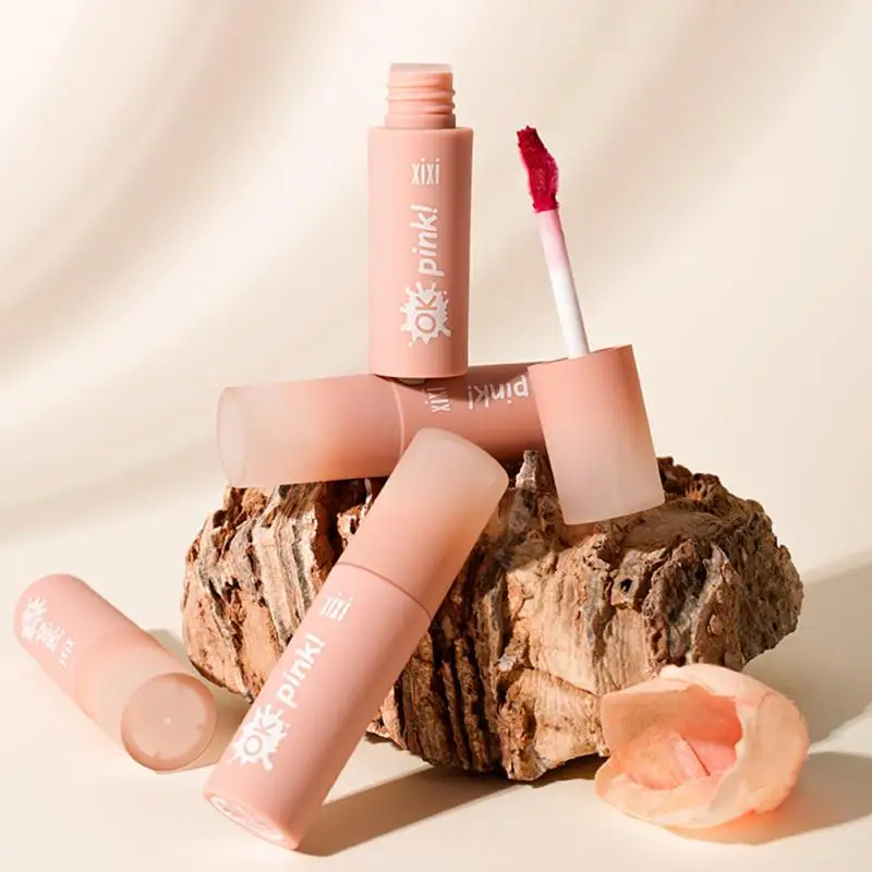 

6 Colors Soft Mist Lip Mud Velvet Mate Lipstick Waterproof Pink Sakura Lip Gloss Lip Tint Mud Lips Makeup Moisturizing Cosmetics