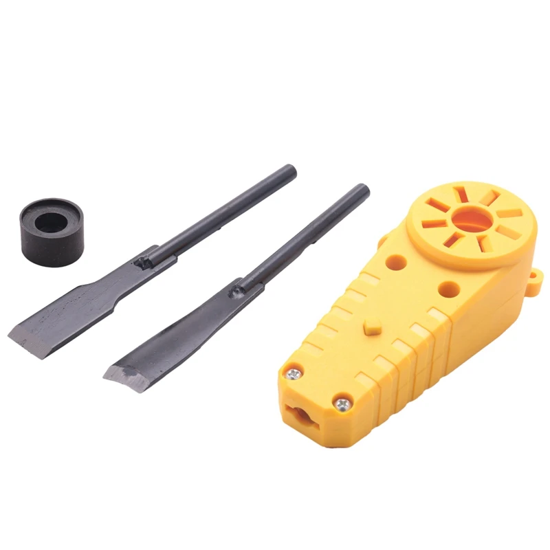 

AT35 Wood Carving Electric Chisel M10 Adapter Set Changed 100 Angle Grinder Into Power Chisel Woodworking Tool