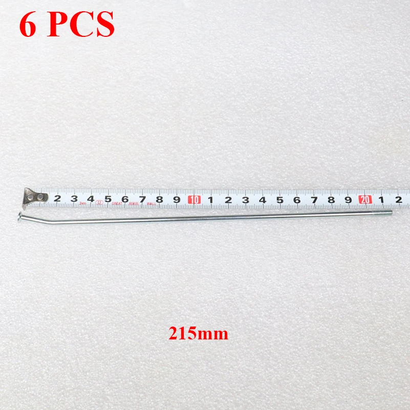 

6 шт., спицы, круглые соски 18 19 21, модифицированный универсальный серель из нержавеющей стали для деталей колес мотоцикла CRF YZF WR KXF SXF EXC SXF