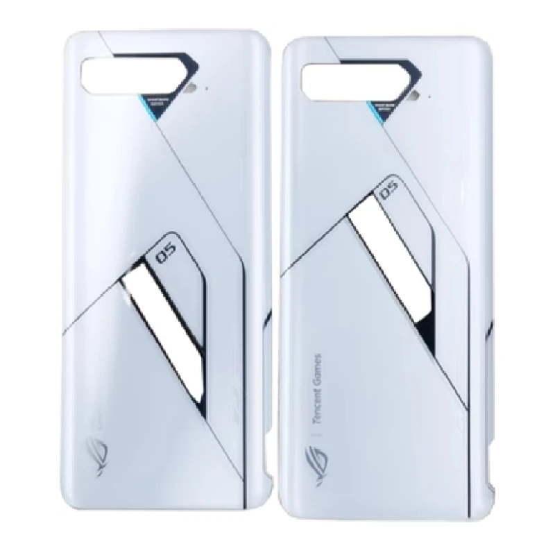 

Rear Housing For Asus ROG Phone 5s Pro ZS676KS / 5 Ultimate ZS673KS Glass Back Cover Repair Replace Phone Battery Door Case