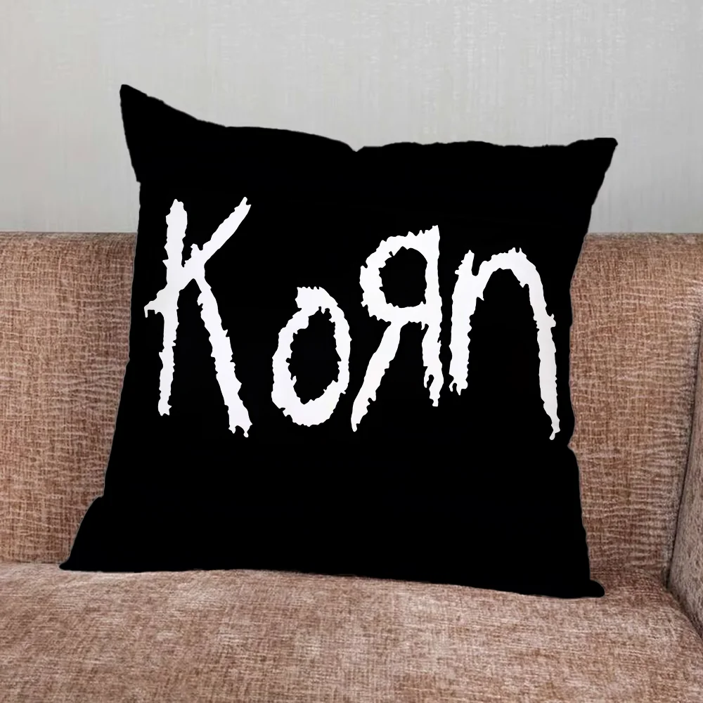 Фото Наволочка K-Korn Rock Band для дома, спальни, автомобиля, офиса, гостиной, дивана, наволочка, подходит №4
