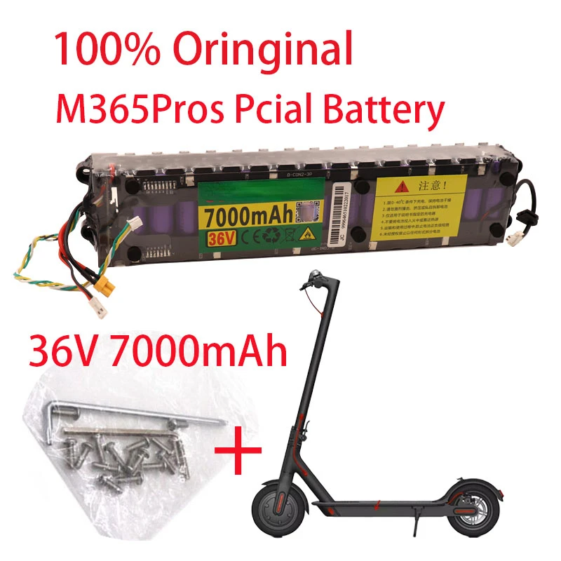 

2021 New Original 36V 7000mah Battery For Xiaomi M365 M356 Pro Special Li-Ion Batteries Pack 36 V 7Ah Riding 40km