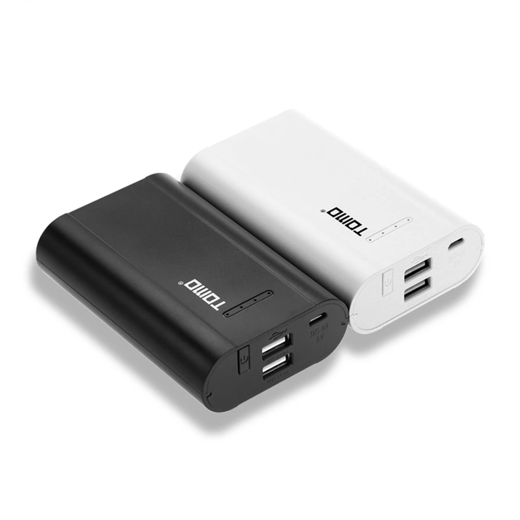 

P3 Dual USB Ports DIY Power Bank Box , 3X 18650 Battery Charger for iPhone, iPad ,HTC,Mobile phone & More