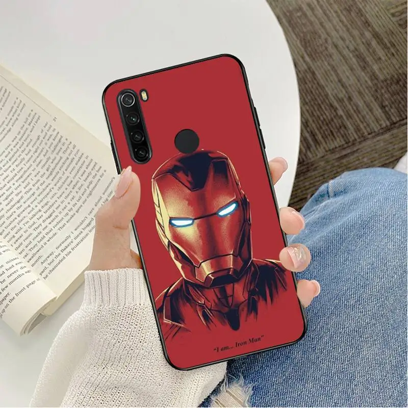 Чехол для телефона с изображением Железного человека Huawei G7 G8 P7 P8 P9 P10 P20 P30 Lite Mini Pro P