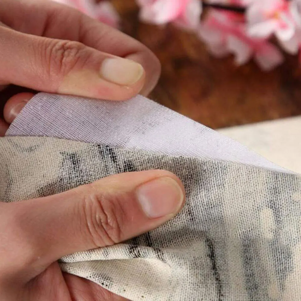 Термокручивающаяся Ткань С Переподкладкой 39 3x44 Дюйма Клей Для Формования Сумок