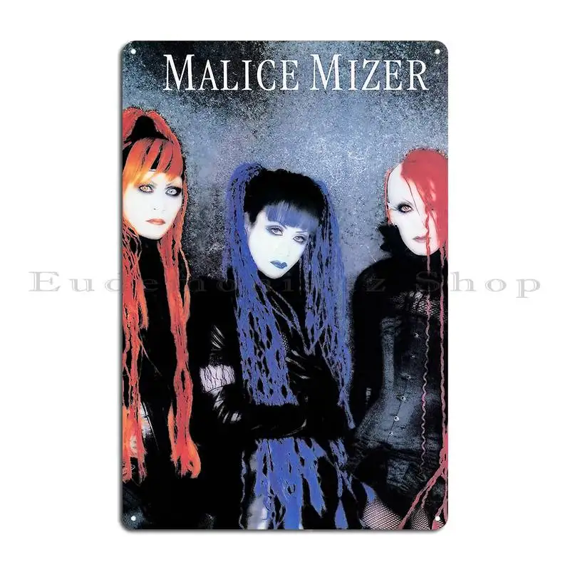 Металлические вывески Malice Mizer Yu Ki Kozi Mana Sama для клуба гостиной персонализированный
