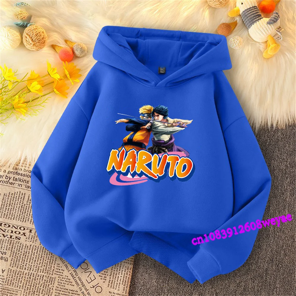 Толстовка детская с капюшоном мультяшным принтом на весну и осень