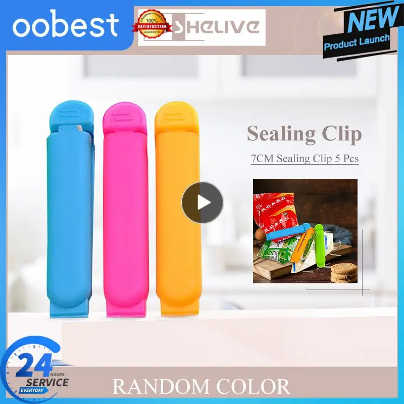 Narzędzie uszczelniające Uszczelnienie przekąsek Przenośne plastikowe przechowywanie żywności Akcesoria kuchenne Narzędzia Klipsy do torebek i