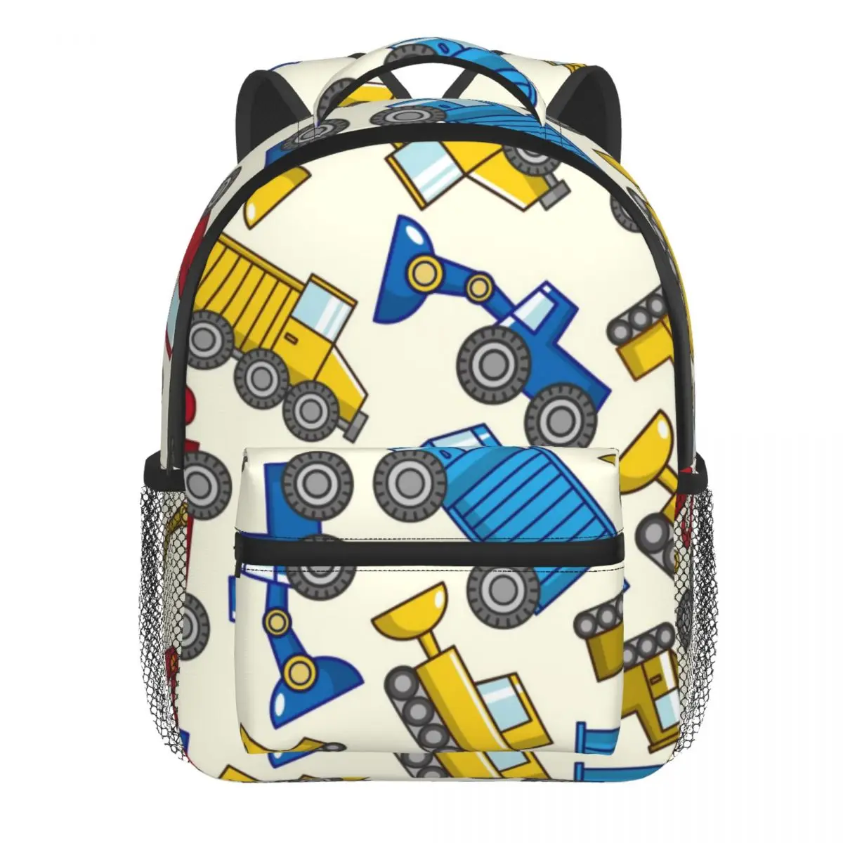 

Children Bag Trucks Print Kids Bag Kindergarten Preschool Backpack for Boys Girls 3-4-6 Years Old