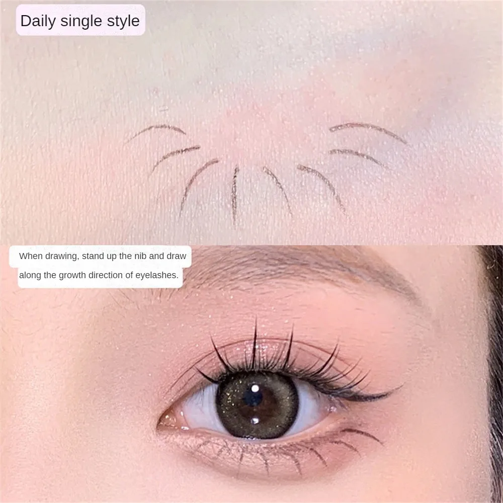 

Ultra-fine Eyeliner Waterproof Sweatproof Long-lasting Quick Dry Non-blooming Smooth Lines Eyeliner Lower Eyelash Pen Makeup