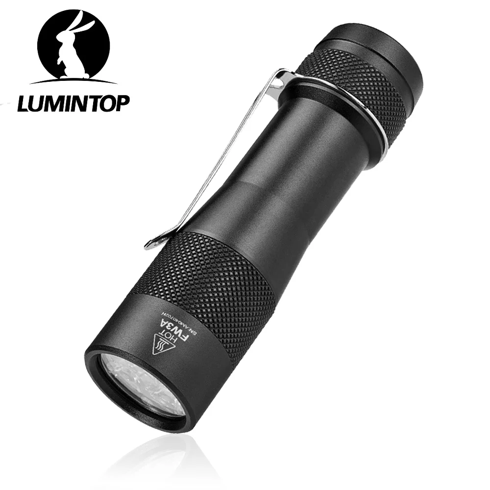 

EDC Outdoor Lighting Self Defense High Power Powerful Light Rechargeable LED Torch Flashlights 2800 Lumens 18650 Battery FW3A