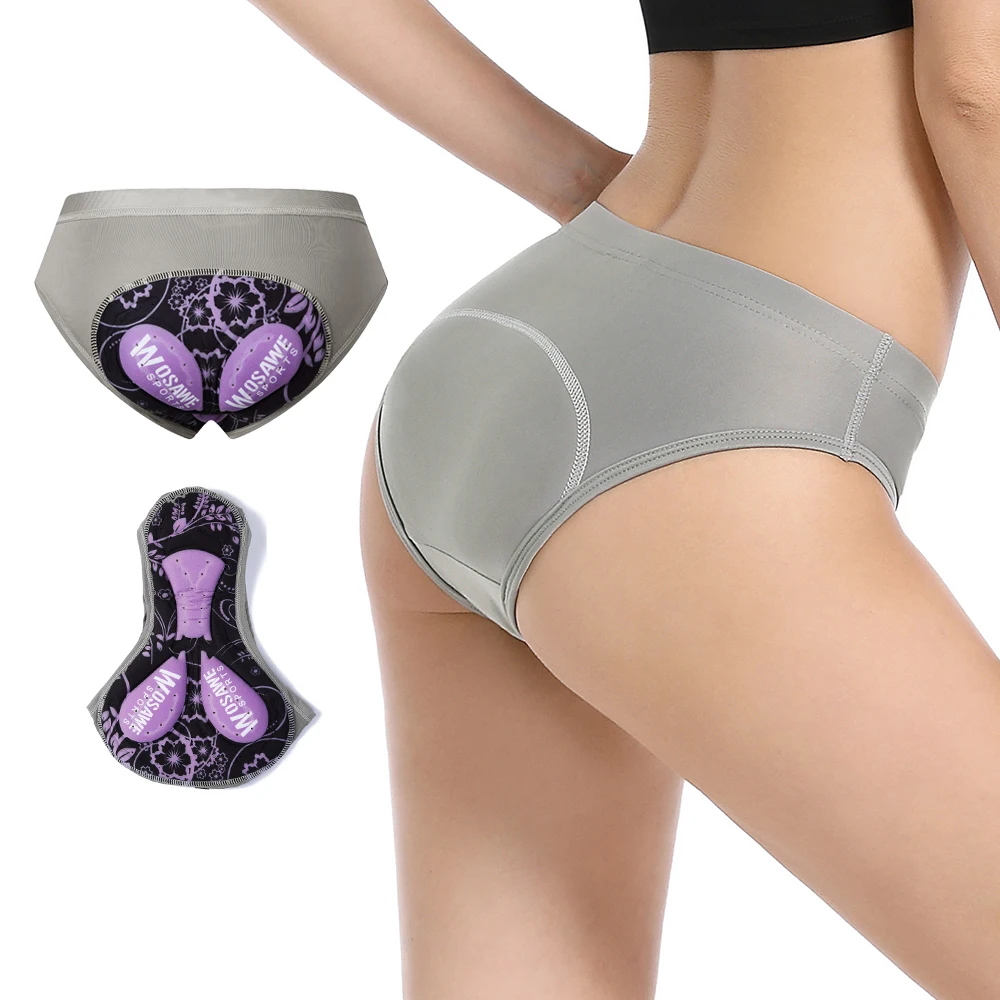 WOSAWE Женские Дышащие Велосипедные Шорты С 3D Гелевыми Подушечками Амортизирующее