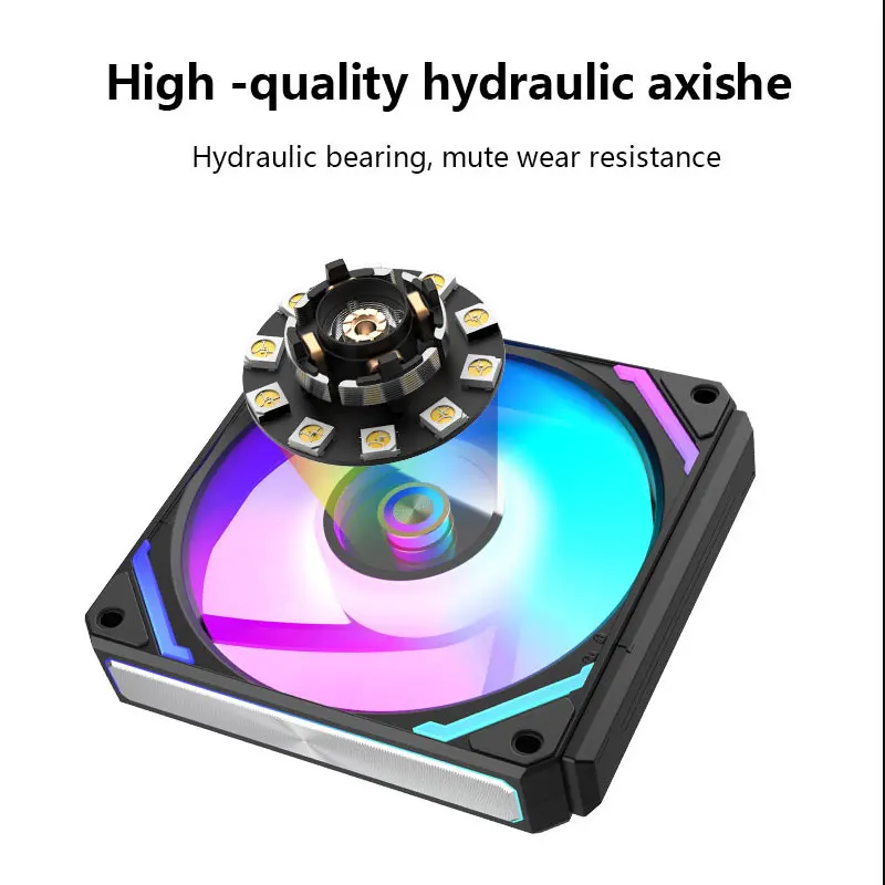 UPSIREN WF-120 ARGB PWM 120 Мм Корпусный Вентилятор 3-упак. 4-контактный Разъем Волшебное