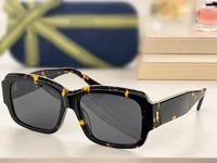 sunglasses for men and women summer 0669s style anti ultraviolet retro plate plank full frame glasses random box