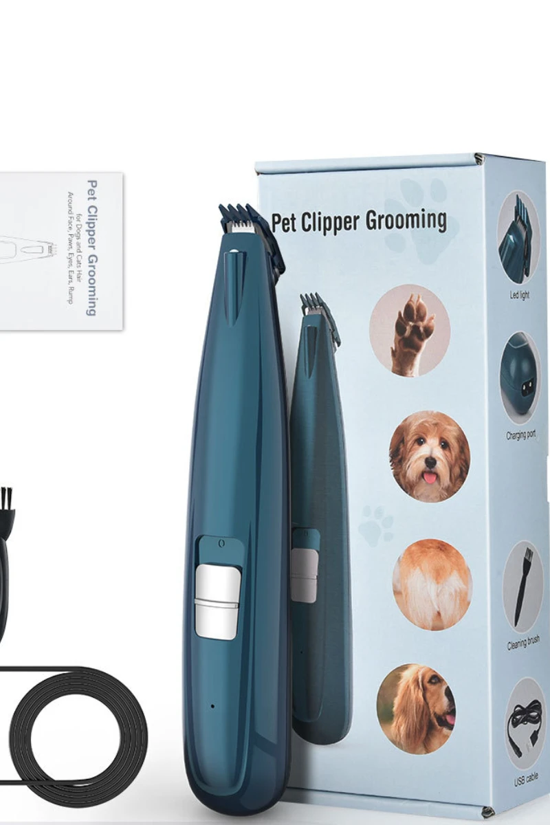 

Pet Shaver Cat Dog Dog Foot Hair Trimmer USB Illuminated Pet Foot Trimmer