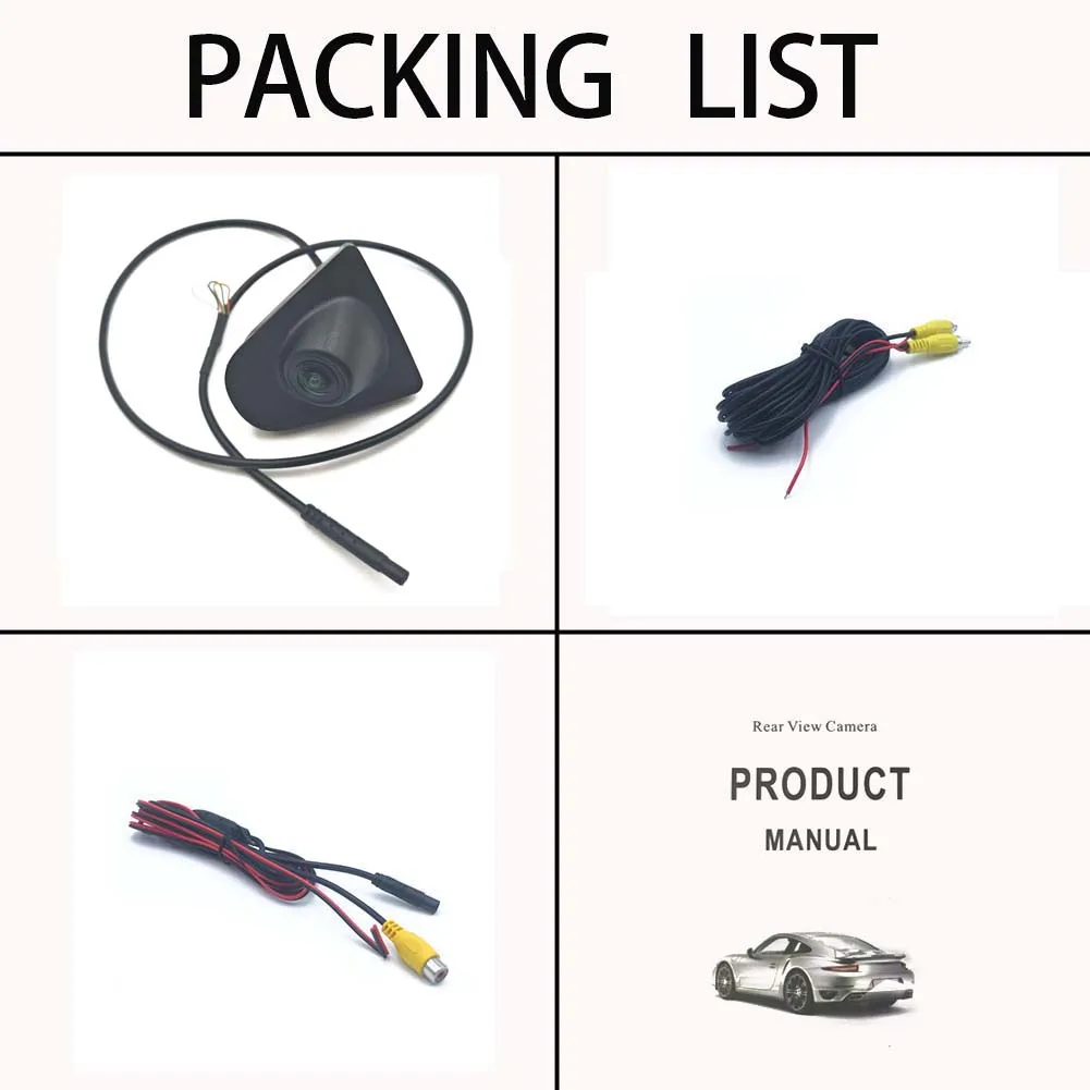 AHD 1080P 170 °   Автомобильная камера переднего вида для Honda CRV Fit City Civic Odyssey Spirior U-RV X-RV Jade Accord