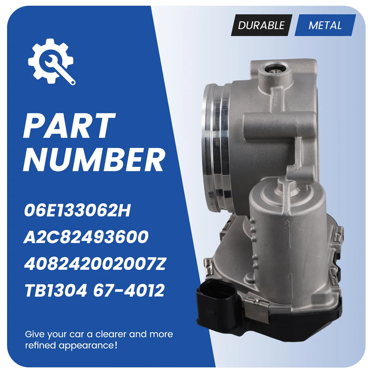 Корпус дроссельной заслонки для Audi A4 A5 A6 A7 A8 Q5 VW Touareg 2.0 TFSI 06E 133062 H A2C 82493600