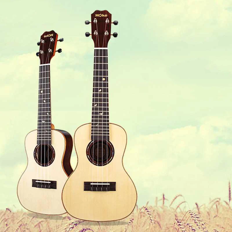 

Soprano Chords Ukulele Tenor Adults 23 Inch 4 String Small Guitar Acoustic Wood Musical Instrument Instrumentos Musicales Music