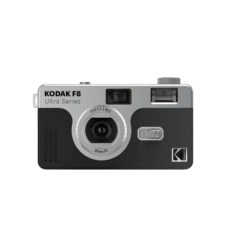 Фото Новая пленочная камера Kodak Ultra F8, 35 мм Kodak, бесплатная многоразовая встроенная вспышка, портативная камера в нескольких упаковках ﻿ + Цветная пленка №4