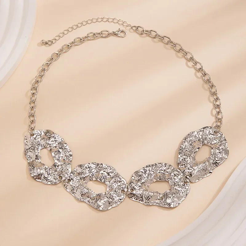 Draweye Y2k ожерелья неправильной геометрической формы для женщин хип-хоп в стиле