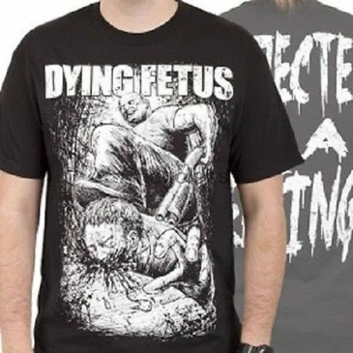 Мужская металлическая рубашка с рисунком умирающего плода - купить по выгодной