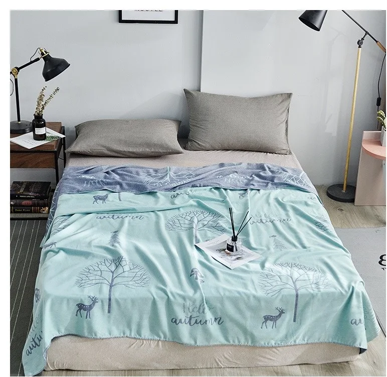 

Хлопковое одеяло WINJAUNT 150*200 см для взрослых