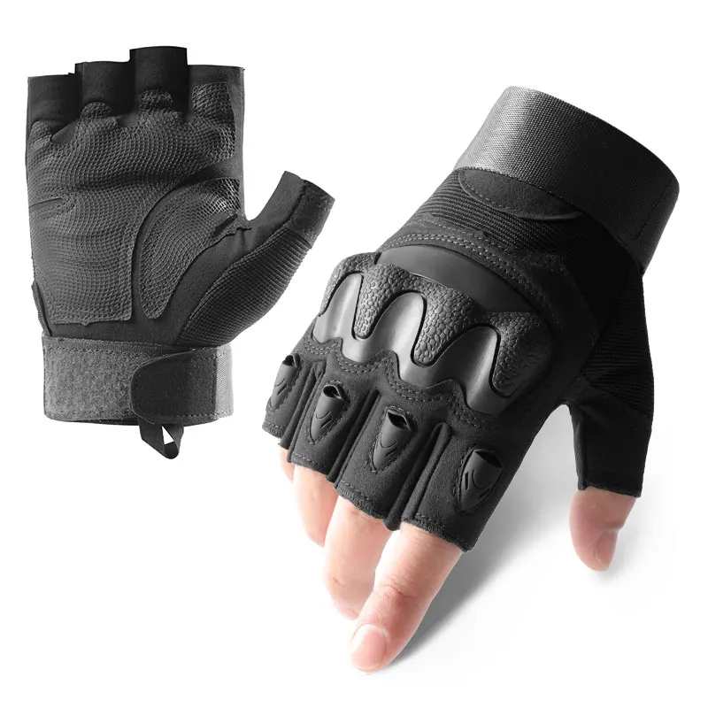 

Tactical Motorcycle Half Finger Gloves Men Airsoft Military Gloves Hunting Hiking Cycling Camping Shooting Driving Riding Gloves