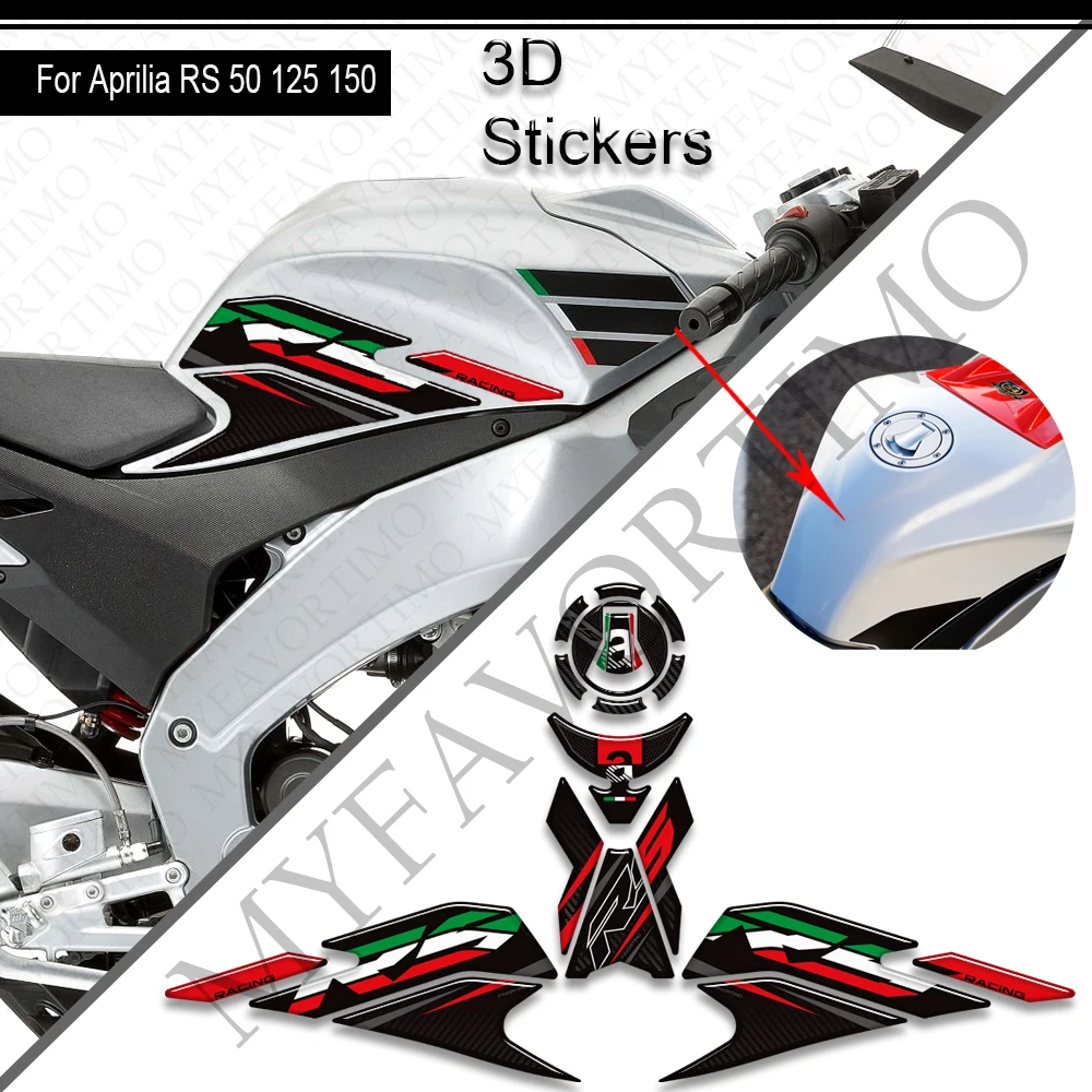 Фото Для Aprilia RS RS4 RSV 50 125 150 GP 1000 R заводская накладка на бак, крышка бака, велосипедные ручки, комплект газа, мазута, наклейки, защита №1