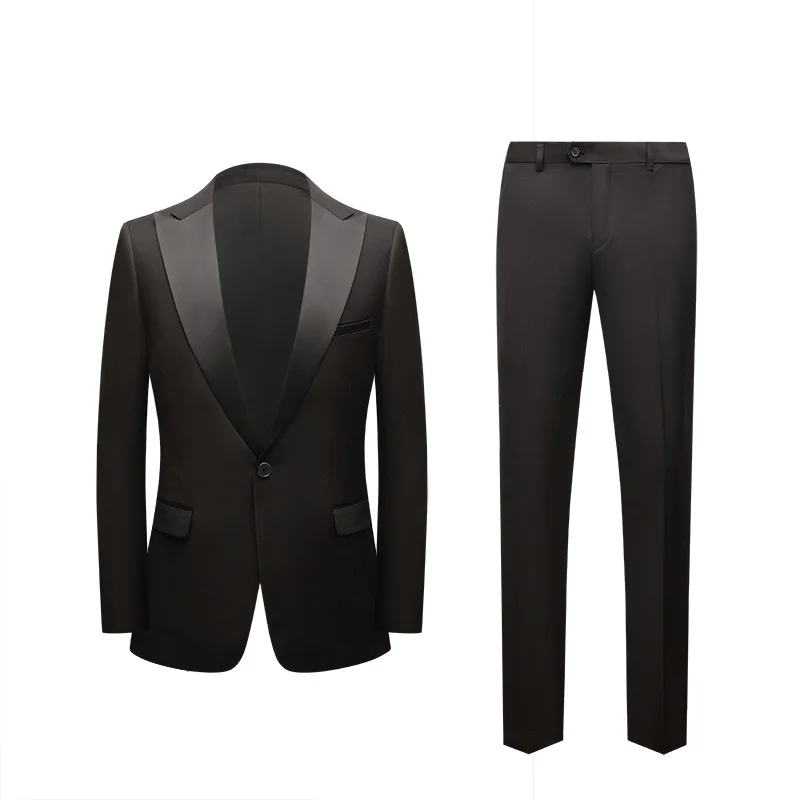 2022 Men's Fashion New Style In Stock  Formal Slim Fit Men's Wear Men Suit