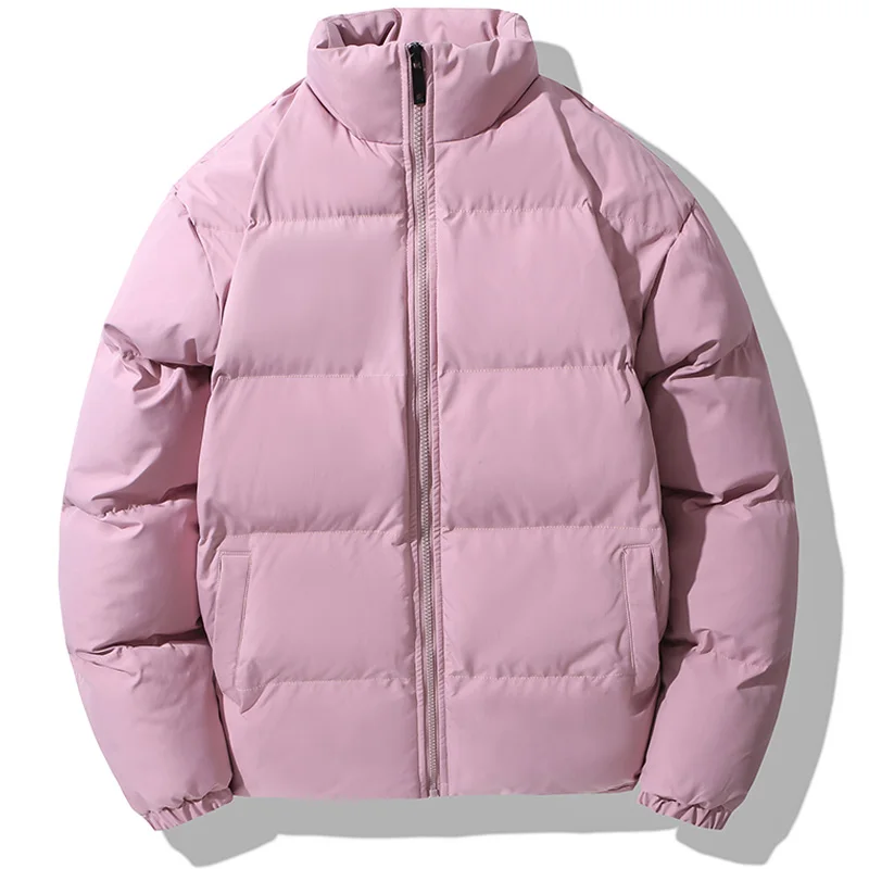 Men's Women's Jacket Stand Collar mens Parka Winter New Thick and Warm Jackets Fashionable leisure coat Street Wear coats 2208