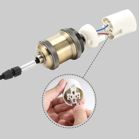 Sphoon Антикварный цоколь для лампы E27 алюминий