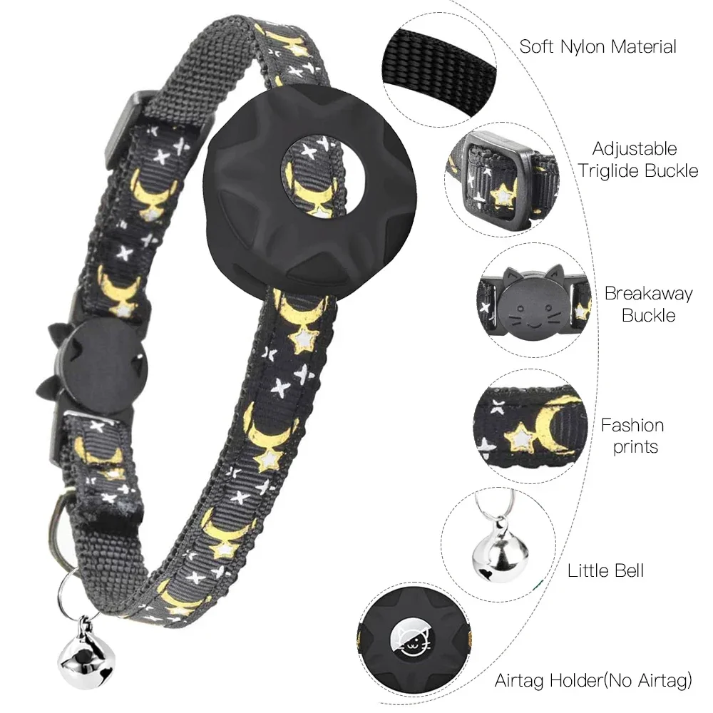 Ошейник Apple Tag для кошек с функцией sesji zdjęciowej безопасный и персонализированный