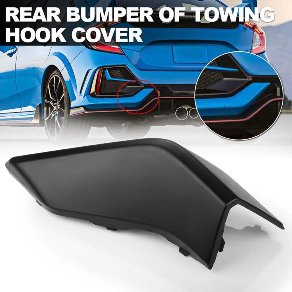 

1x задняя крышка буксирного крюка 71506-TGG-A00 для Honda Civic Hatchback 2016-2021, крышка заднего бампера прицепа, запасные части R6K2