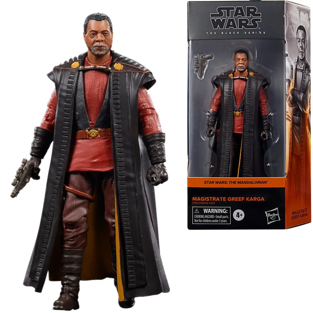 

Hasbro Star Wars The Black Series The Mandalorian Magistrate Greef Karga 6-inch Action Figure Model Toy for Collectors F5523