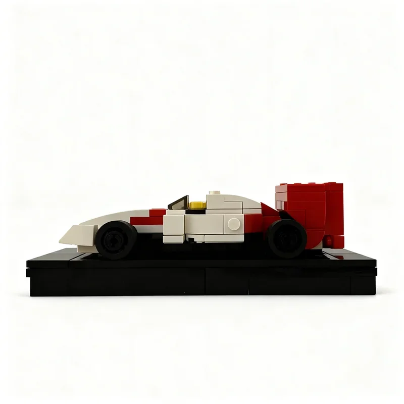 Фото Набор из 176 деталей MOC McLaren SD4: Миниатюрная модель для демонстрации, конструктор City Champions, строительные блоки, игрушка, подарки на фестиваль №4
