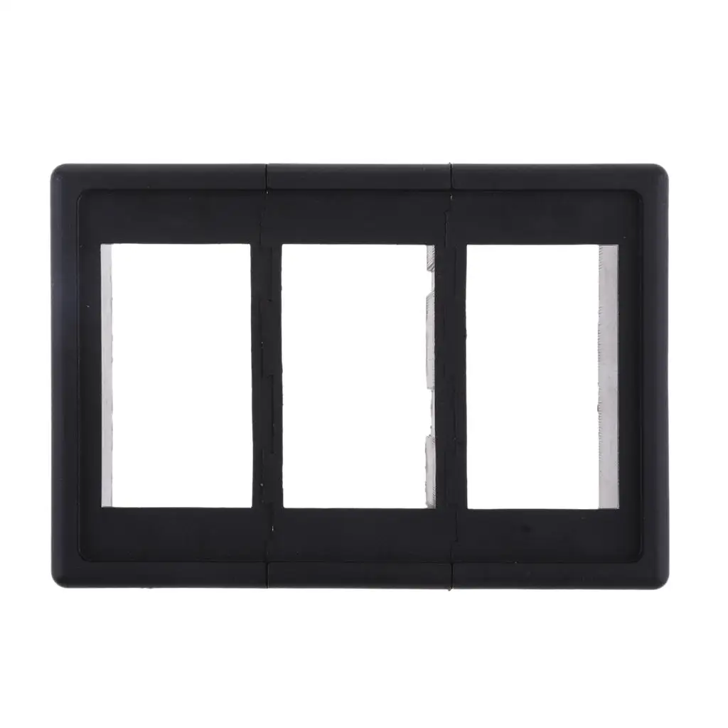 

3 Rocker Switch Panel Holder Housing for RV Car Truck Boat Marine