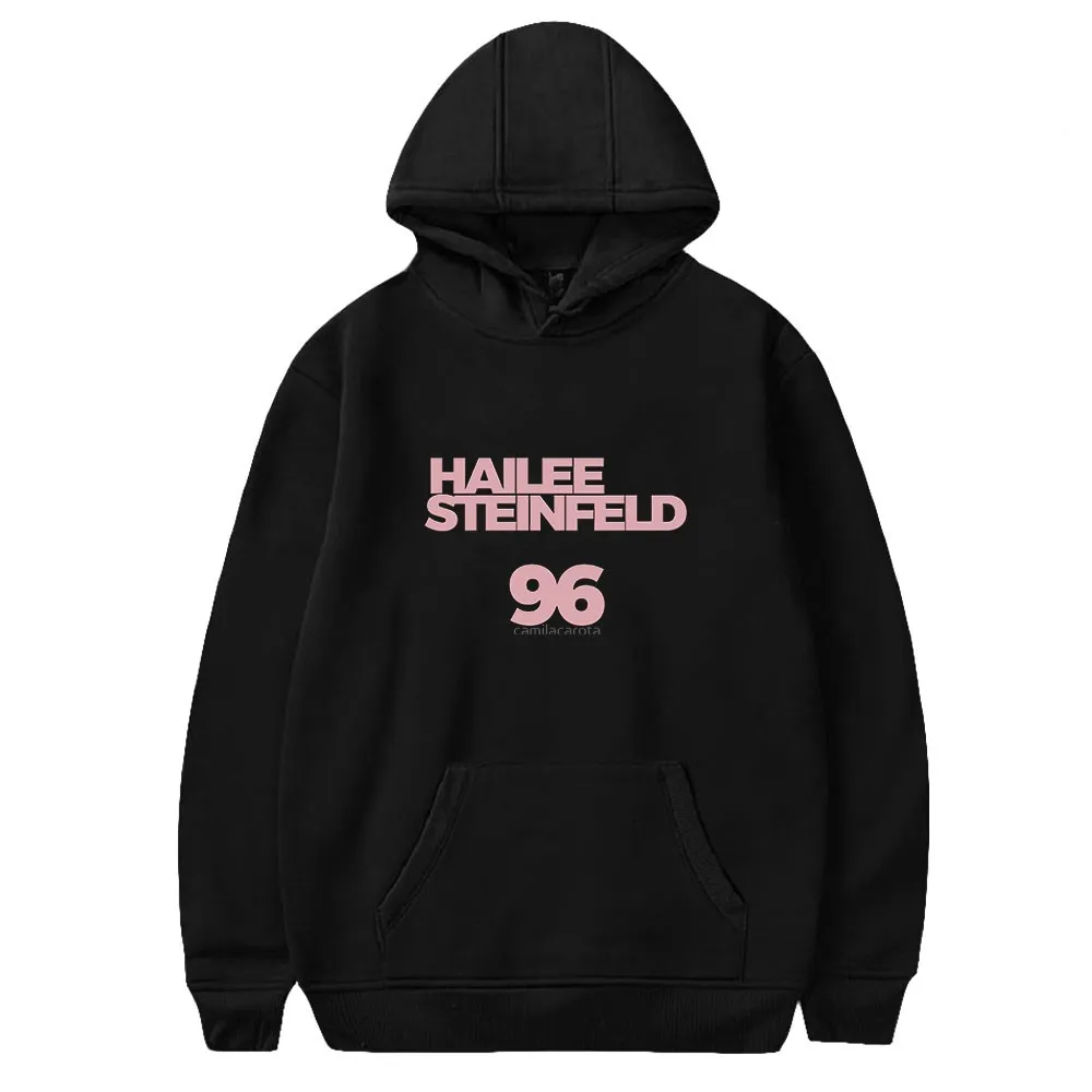 

Hailee Steinfeld Hoodie Women Men Streetwear Hip Hop 90s Hoodies Tracksuit Harajuku Popular Autumn Sweatshirt Oversized Clothes