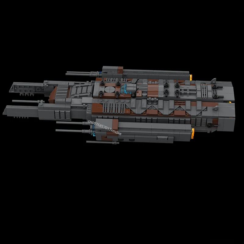 Новинка 1003 шт. космический фильм Звездная война Асанран корвет модель кораблей