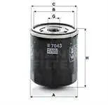

W7043 for YAG filter GALAXY 15 KUGA 13 new case MONDEO 14 2.0 D DW10
