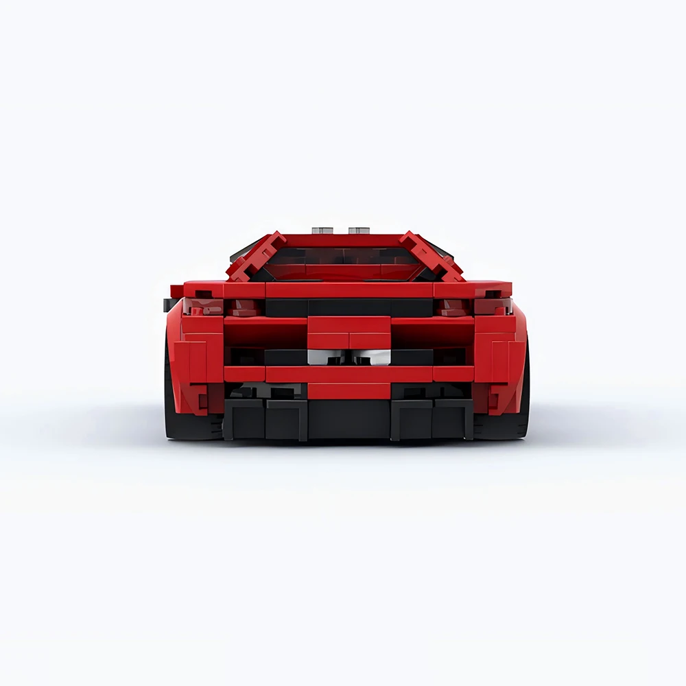 319 шт. Детский конструктор MOC Speed Champion спортивный автомобиль
