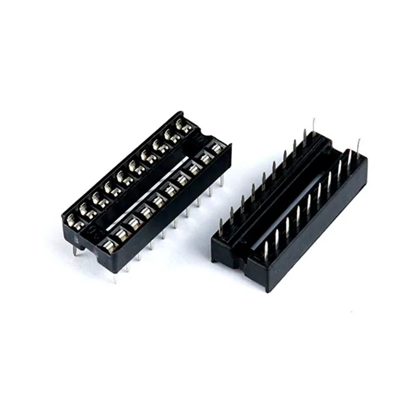 10pcs/lot DIP-20 20pin pins DIP DIP20 Sockets Adaptor Solder Socket In Stock - купить по выгодной цене |
