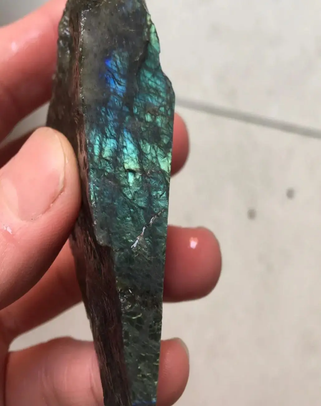 Natural Crystal Stone Feldspar Can Do Pendant Treatment Energy Discoloration Moonlight Stone Stone Mineral Specimen Carving