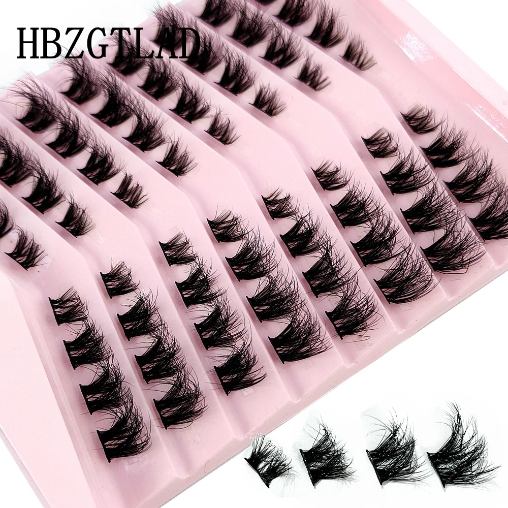 Новинка Россия Индивидуальные ресницы D Curl пушистые тонкие накладные ресницы натуральные накладные ресницы наращивание ресниц-скобы сегментированные ресницы