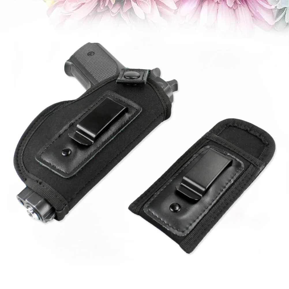 

Кобура с внутренним поясом, скрытая Сумка-кобура с зажимом для переноски с добавлением кармана на зажиме (черный)