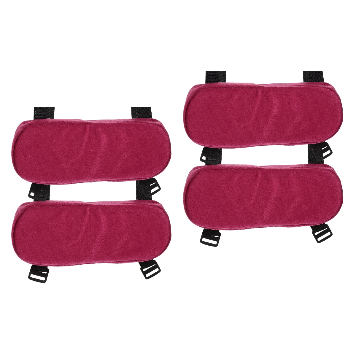 2 Pairs of Office Rests Wear-resistant Armrest Cushions Comfortable Armrest Covers